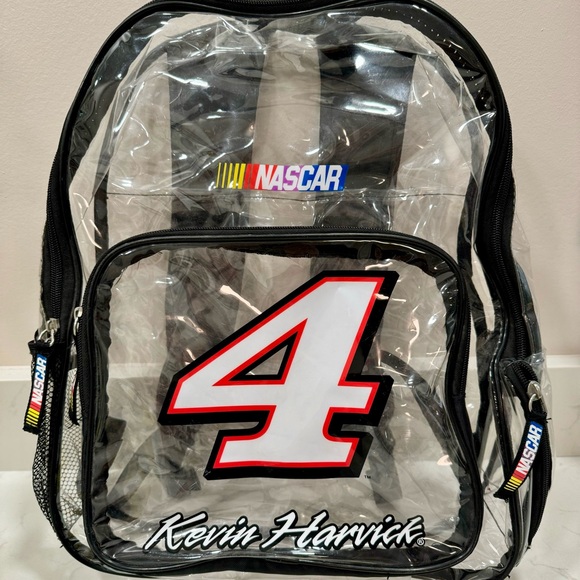 Set of 2 Clear NASCAR  Backpacks ! - Picture 5 of 9
